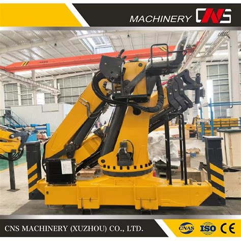 Customization 10 Ton Hydraulic Knuckle Boom Truck Mounted Crane High