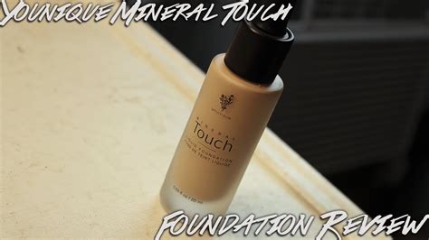 Younique Mineral Touch Liquid Foundation Review Youtube