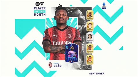 Rafael Leao | Player of the Month: September 2023 | Serie A 2023/24 ...