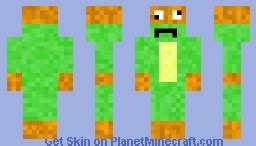 Amazing frog? skin Minecraft Skin