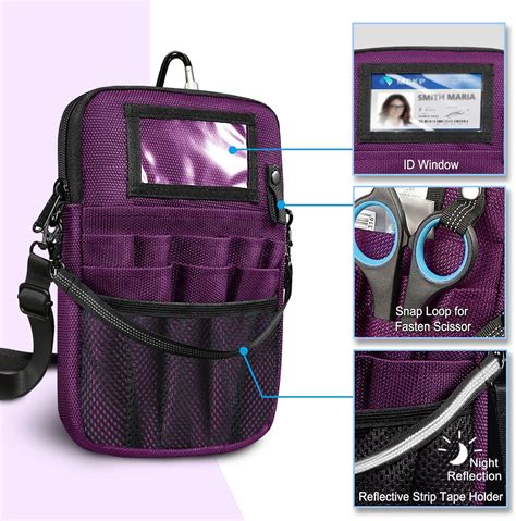 Nurse Fanny Pack With Tape Holder Sithon Multi Compartment Medical