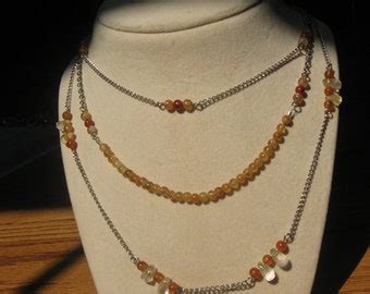 Items similar to Natural gemstone Necklace. on Etsy