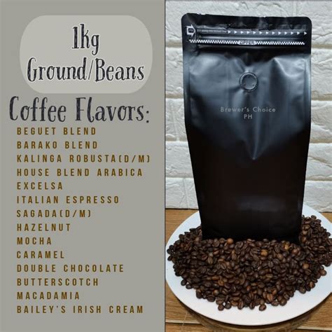 1KG PREMIUM COFFEE & FLAVORED COFFEE Ground/Beans | Shopee Philippines