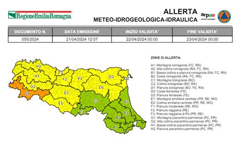 Pioggia In Pianura E Neve Sul Crinale Allerta Meteo A Reggio Emilia