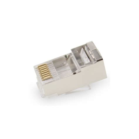 Shielded Rj45 Male Connector Rj49 For Rigidflexible Cat6 Cable Guide Included