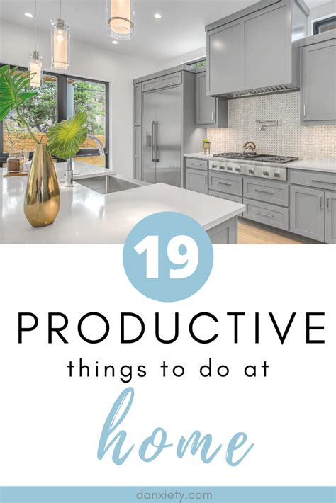 50 Fun And Productive Things To Do At Home Artofit