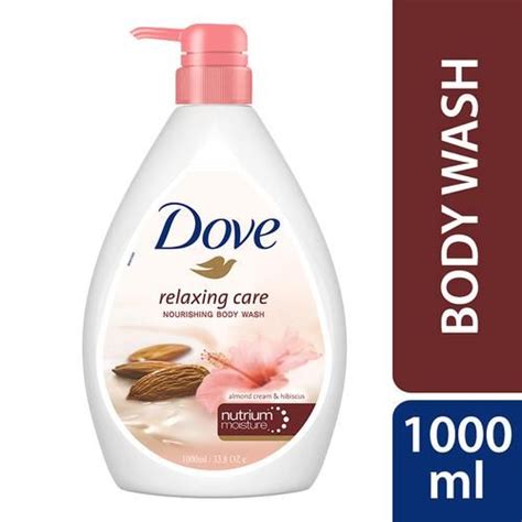 Buy Dove Body Wash Relaxing Care Nourishing Body Wash Almond Cream And Hibiscus Moisturising