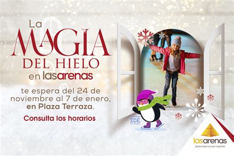 Vive La Magia Del Hielo Con Nuestra Pista De Patinaje Las Arenas