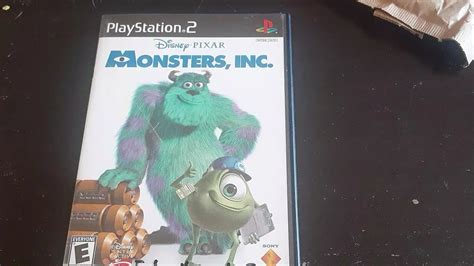 Unboxing Monsters Inc Playstation 2 Video Game YouTube