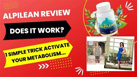 Alpilean Review WARNING 1 Simple Trick Activate Your Metabolism