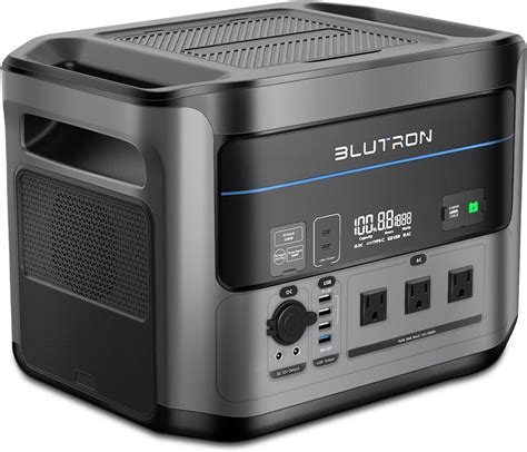 Blutron P Portable Power Station W Solar Generator Solar