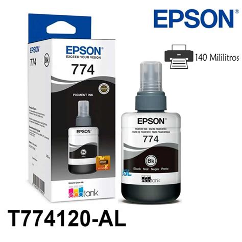 Tinta Epson T774120 AL Negro L1455 Original G Limagars Peru