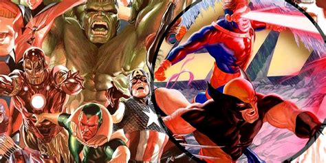 Avengers & X-Men Get God-Tier Alex Ross Art for 60th Anniversary