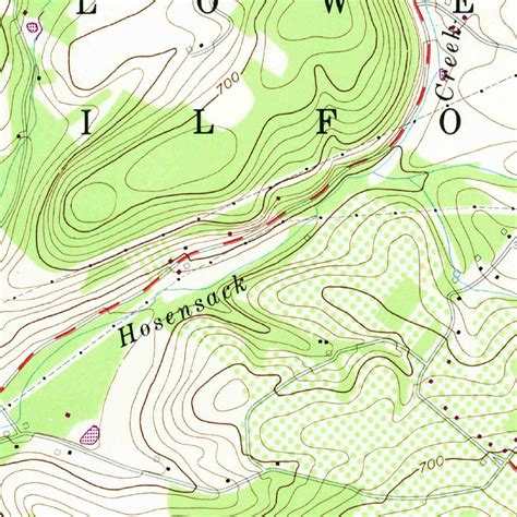 Milford Square, PA (1957, 24000-Scale) Map by United States Geological ...