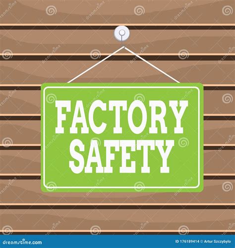 Factory Safety Icons Cartoon Vector | CartoonDealer.com #13810811