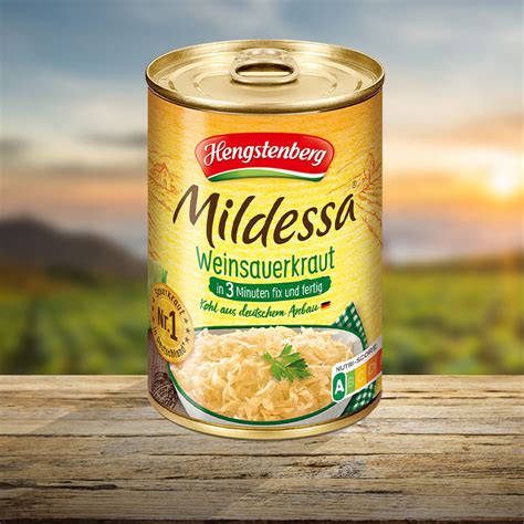 Mildessa Mildes Sauerkraut Hengstenberg