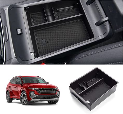 Xxciwp Tucson Center Console Organizer Tray For Hyundai