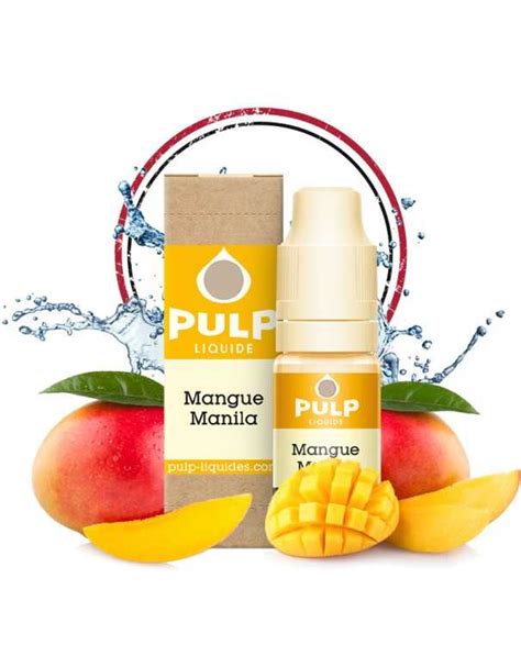 E Liquide 100 français Mangue Manila Pulp 10ml VAP EXPERT