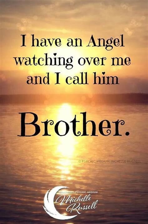 For All Of Those With A Brother In Heaven Brother Quotes Brother Sister Quotes Big Brother