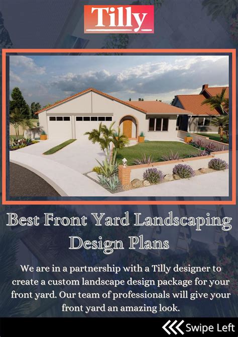 Get The Best Front Yard Landscape Design Plans | Tilly Design by ...