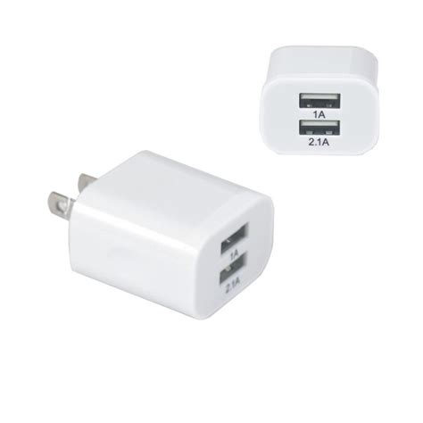 Argom Tech Wall Charger Dual USB 2 1 A A00002 ARG AC 0105