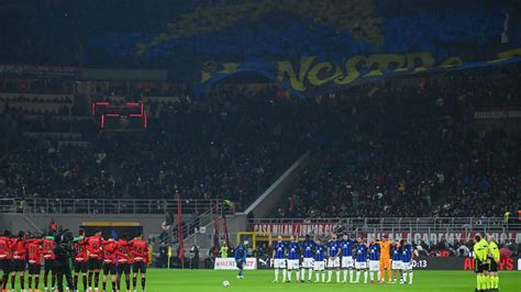 Spettacolo A San Siro Le Immagini Delle Coreografie Del Derby Di Milano