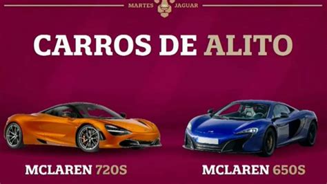 En Nuevo Audio De Alito Moreno Se Presume Que Compró Dos Autos Mclaren