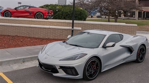 2021 C8 Corvette In Silver Flare And Red Mist [htc] Youtube