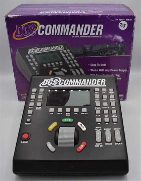 Sold Price Model Train Railroad Dcs Commander Digital Command