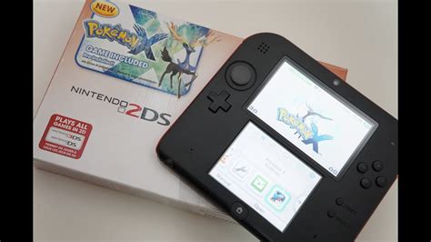 Nintendo 2ds Bundle Pokemon X And Y Youtube