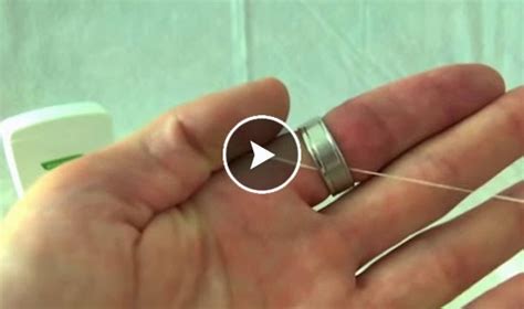 Remove A Stuck Ring From A Swollen Finger