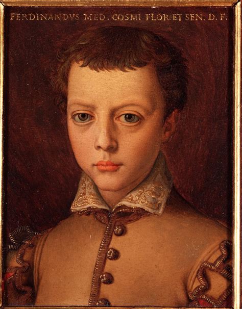 Ritratto Di Ferdinando I De Medici Ragazzo Pittura Di