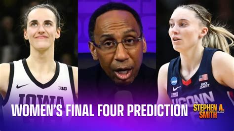 Womens Ncaa Final Four Prediction Youtube