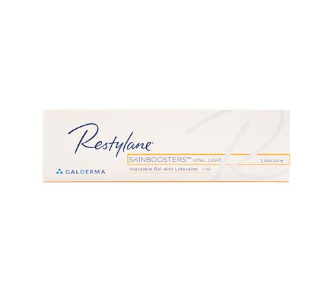 Restylane Vital Lite Lidocaine Skinboosters Filler Direct