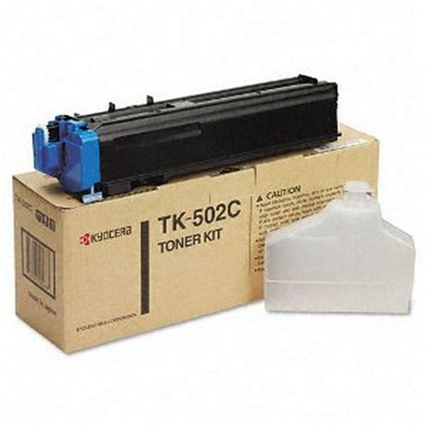 Brand New Original Kyocera Mita TK 502 370PD5KM TK502C Cyan Toner