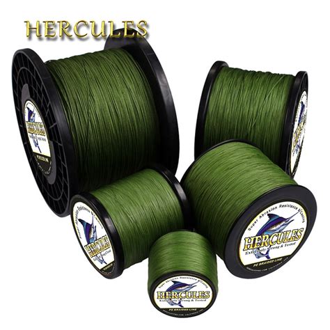 Hercules Linha De Pesca Tran Ada Pesca Mar Tima Gua Salgada 8 Fios