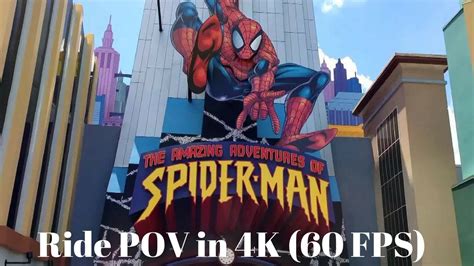 The Amazing Adventures Of Spiderman Ride Pov Hd 60 Fps Universal