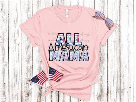 All American Mama Fireworks Transfer Sassy Sublimation And Screen Prints