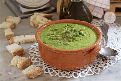 Vellutata Di Piselli Ricetta Primo Piatto Facile E Veloce