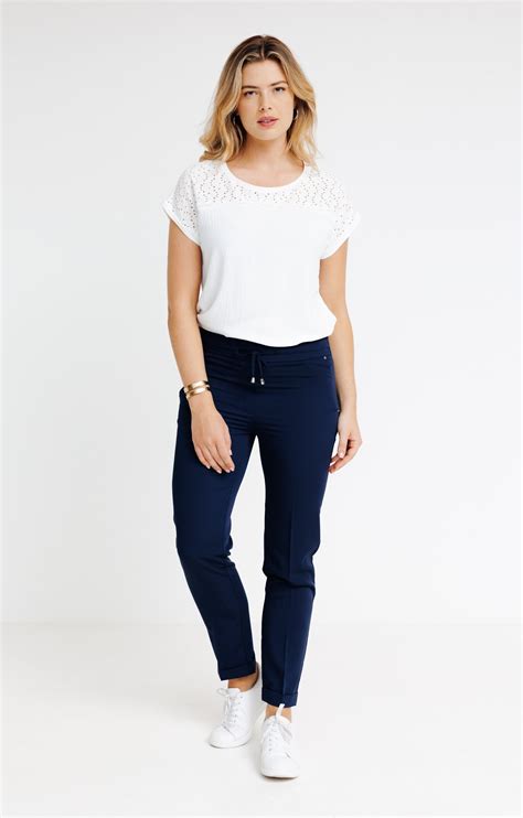 Pantalon Ceinture Lastique Dos Armand Thiery