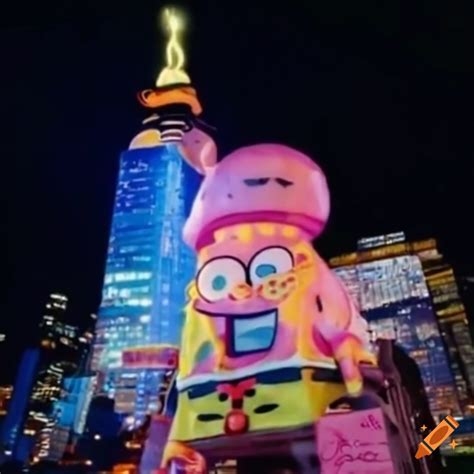 Spongebob Squarepants In New York