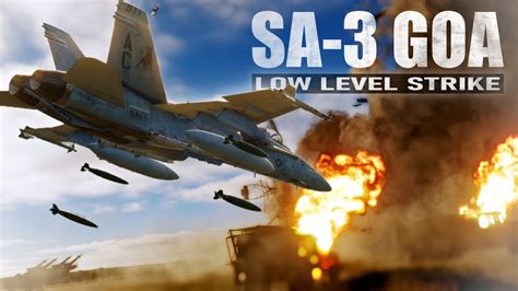 Realistic Low Level Strike On Sa Dcs Youtube