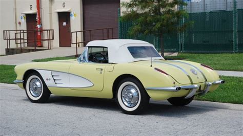 1958 Chevrolet Corvette Convertible at Harrisburg 2018 as S128.1 ...