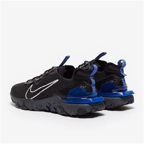 Nike Sportswear React Vision - Black/White/Game Royal/Iron Grey ...