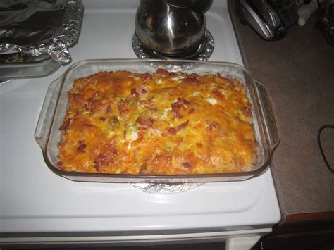 What's Cookin?: Cheesy Bacon and Egg Brunch Casserole