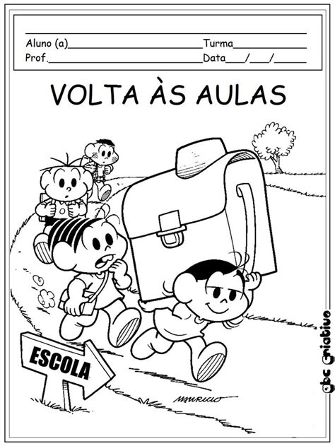 Melhor Coleção De Desenho De Volta As Aulas Para Colorir E Imprimir