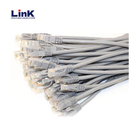 Connector Management Network Cat6e Patch Cord Structured Cabling