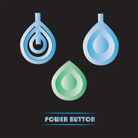 Power Button Design 13629698 Vector Art at Vecteezy