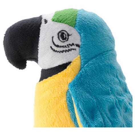 Ikea Onskad Parrot Macaw Soft Plush Toy Önskad Blue Bird Xmas