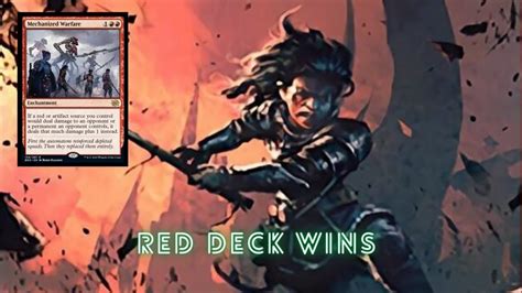 MTGA ALCHEMYRED DECK WINS YouTube